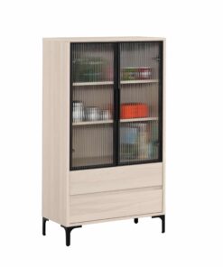 里斯特2.3尺鋁門展示櫃